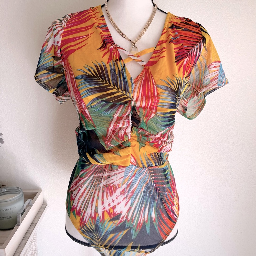 Woman Multicolor Body Suit